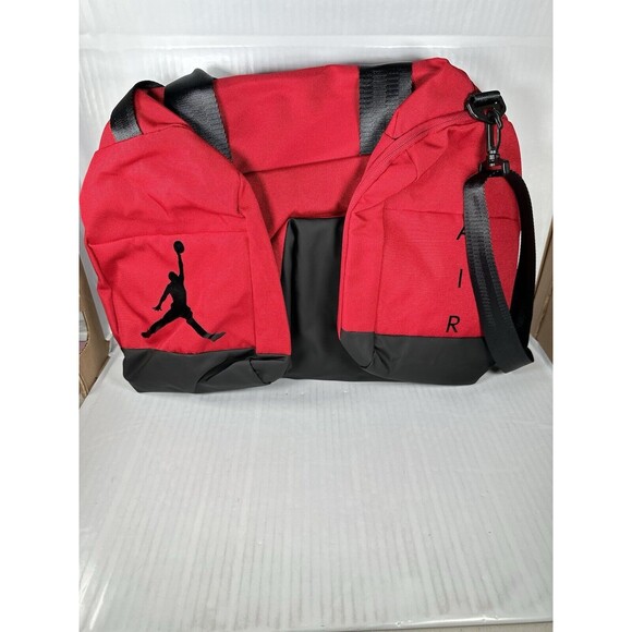 Air Jordan Bag Jumpman Duffel Gym Red Sport Bag Shoe Garage SM0168-R78 NEW - Picture 2 of 3